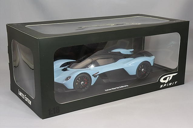 GT Spirit GTS915 1/18 Aston Martin Valkyrie 2023 Blue Resin