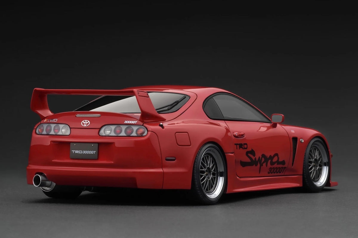 Ignition Model IG3602 1/18 Toyota Supra A80 TRD 3000GT Red