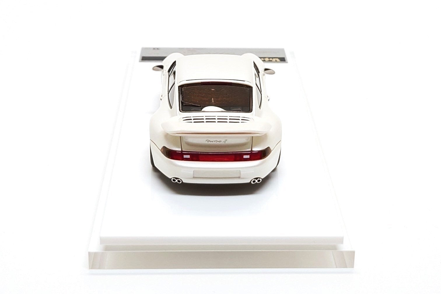 Make Up VISION VM113H 1/43 Porsche 911 993 Turbo S 1996 Pearl White