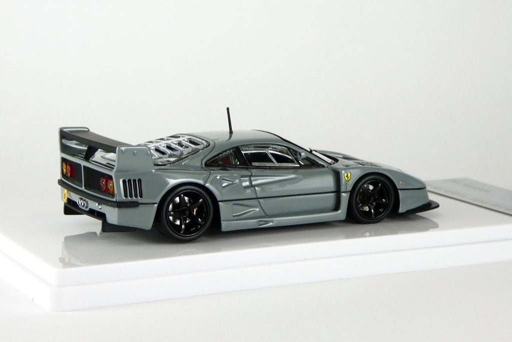 Tecno Model TM43-67E 1/43 Ferrari F40 LM Press 1996 Middle Gray Black Resin