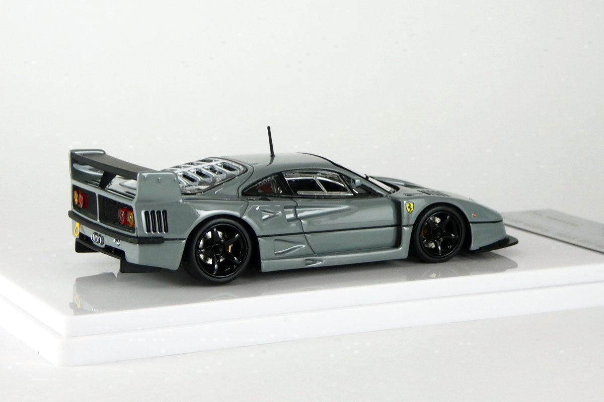 Tecno Model TM43-67E 1/43 Ferrari F40 LM Press 1996 Middle Gray Black Resin