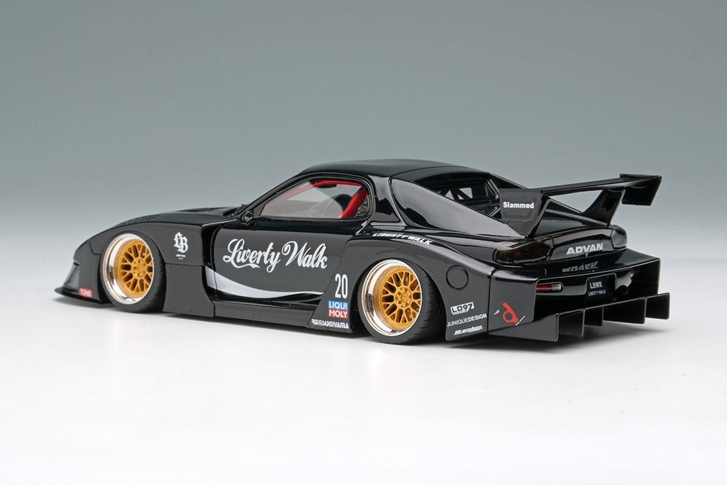 Make Up EIDOLON LB028A 1/43 Mazda FD3S RX-7 Black Resin Limited 200pcs