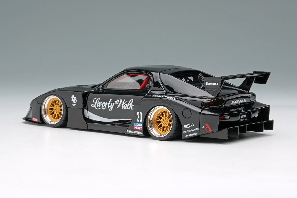 Make Up EIDOLON LB028A 1/43 Mazda FD3S RX-7 Black Resin Limited 200pcs