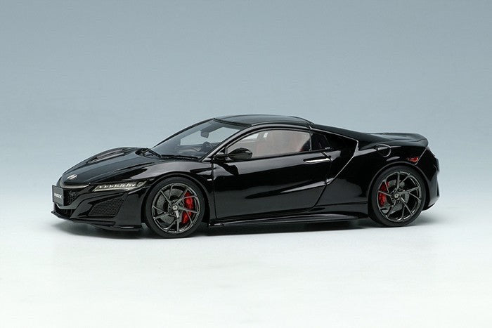 Make Up EIDOLON EM430F 1/43 Honda NSX NC1 Berlina Black/Red Interior 2016
