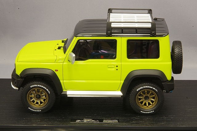 Ignition Model IG1703 1/18 Suzuki Jimny Sierra JB74 Lift Up Yellow/Black Resin