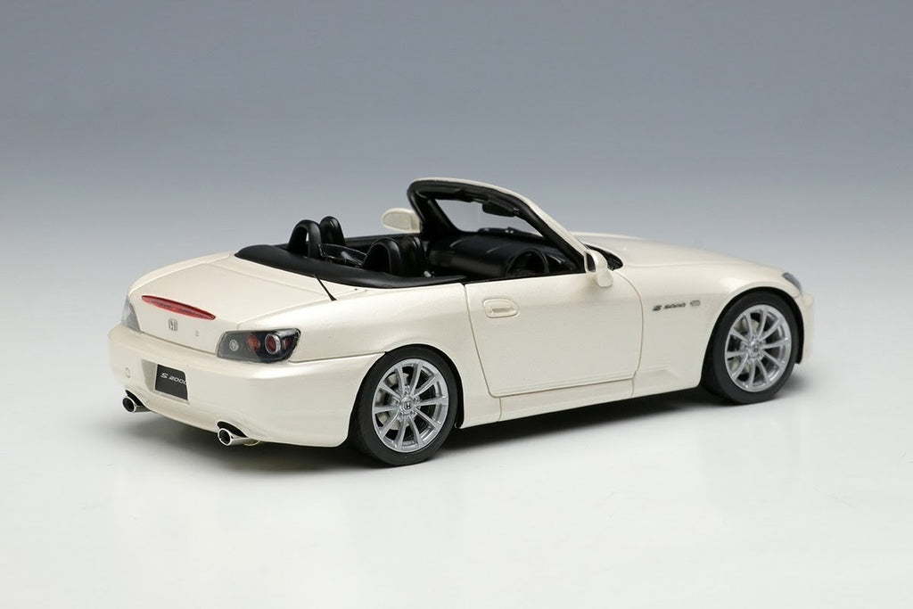 Make Up EIDOLON EM677B 1/43 Honda S2000 AP2 2005 Platinum White Pearl