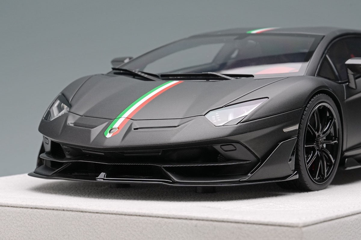 EIDOLON EML026H 1/18 Lamborghini Aventador SVJ 2018 Matte Dark Gray Resin