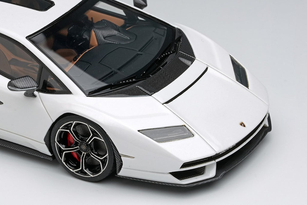 EIDOLON EM740A 1/43 Lamborghini Countach LPI 800-4 2022 Pearl White Resin Car