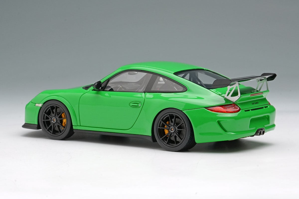 Make up EIDOLON EM603E 1/43 Porsche 911 997.2 GT3 RS 2010 Green Resin
