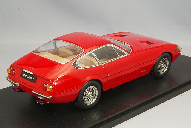 KK Scale KKDC180581 1/18 Ferrari 365 GTB Daytona Serie 1 1969 Red Diecast