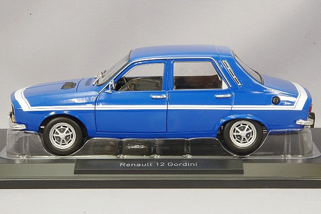 Norev NO185210 1/18 Renault 12 Gordini 1971 Bleu de France Blue Diecast