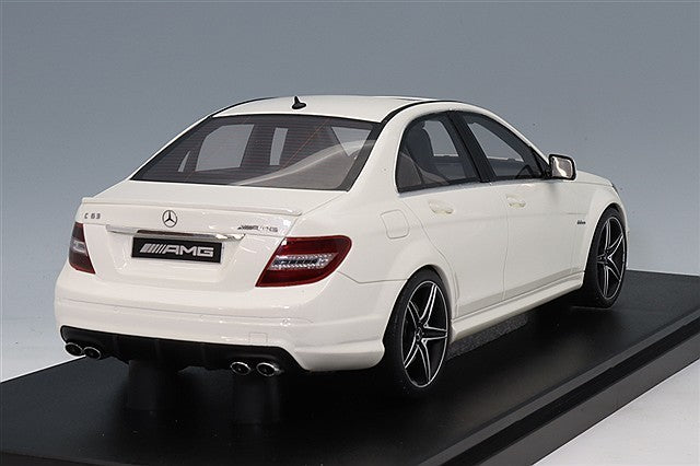 GT Spirit GTS928 1/18 Mercedes-Benz C63 AMG 2007 White Resin