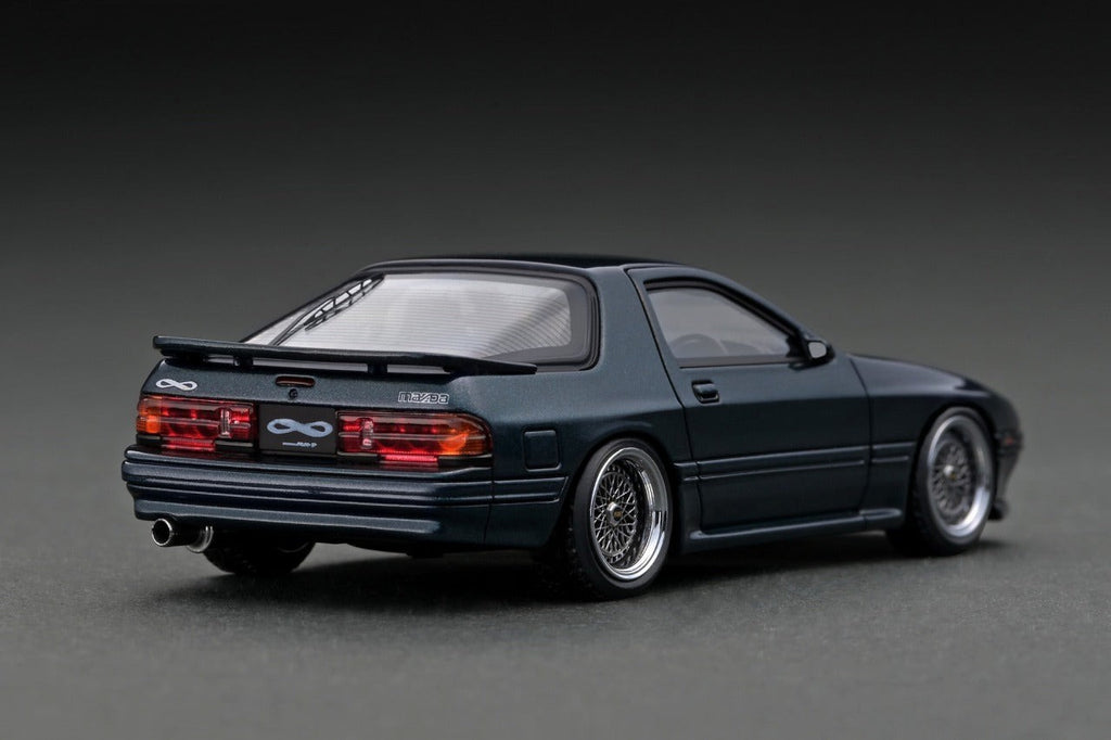 Ignition Model IG2945 1/43 Mazda Savanna RX-7 Infini FC3S Green BBS RS