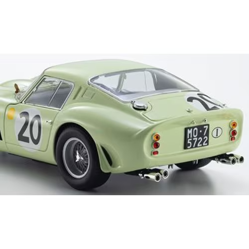 Kyosho KS08438E 1/18 Ferrari 250 GTO Le Mans 1962 Green Diecast