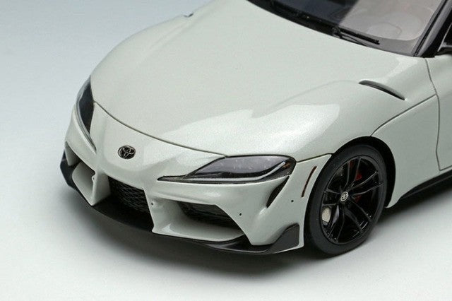 EIDOLON EM474A 1/43 Toyota GR Supra RZ Launch Edition White/Red