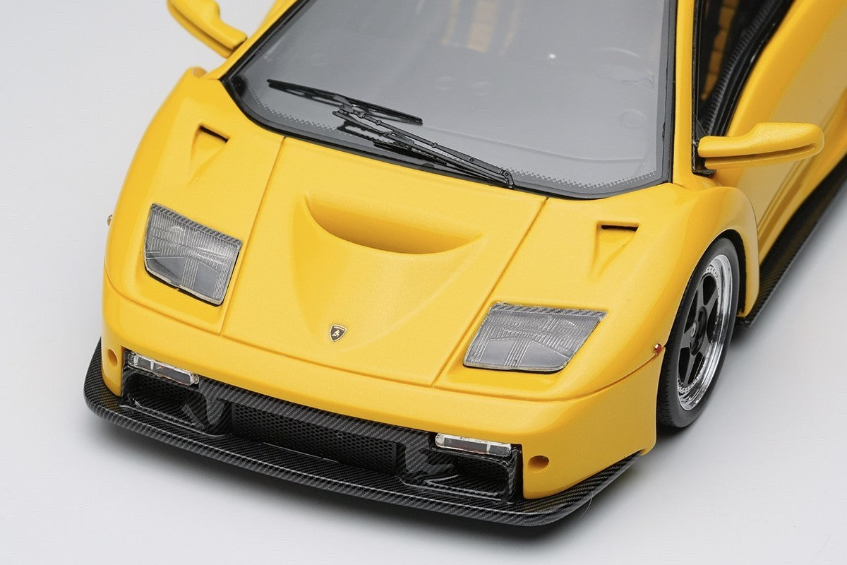 Make Up EIDOLON EM782F 1/43 Lamborghini Diablo GT 1999 Giallo Corona Resin