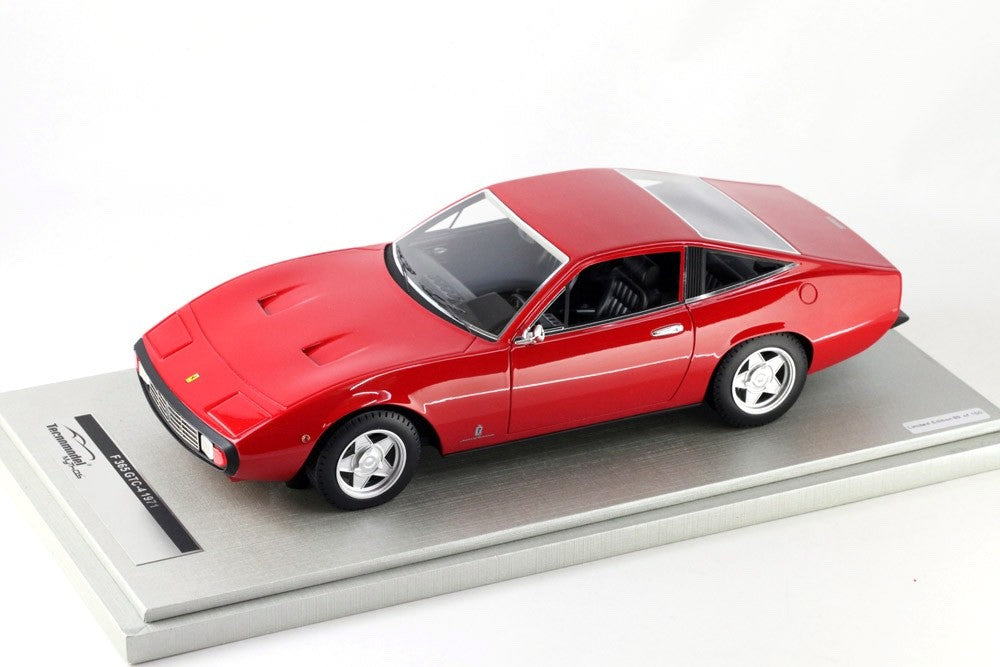 Tecno Model TM18-92A 1/18 Ferrari 365 GTC/4 1971 Rosso Corsa Black Int Resin Ltd