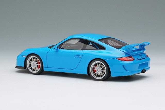 EIDOLON EM721A 1/43 Porsche 911 (997.2) GT3 Clubsport 2010 Riviera Blue Limited
