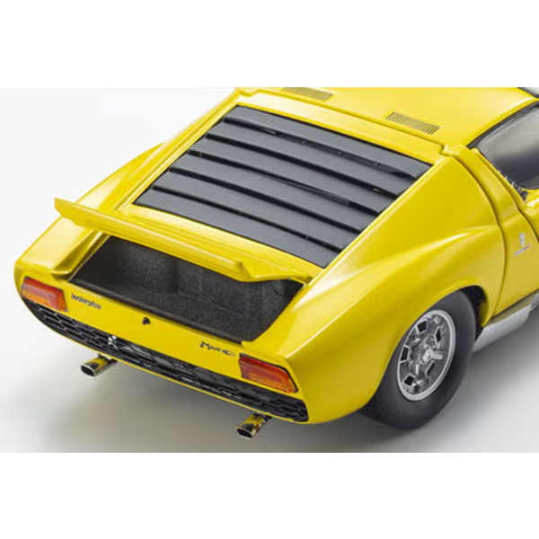 Kyosho KS08314Y 1/18 Lamborghini Miura P400 Yellow Diecast Model Car