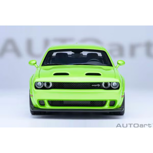 AUTOart 71769 1/18 Dodge Challenger SRT Super Stock 2023 Green Diecast