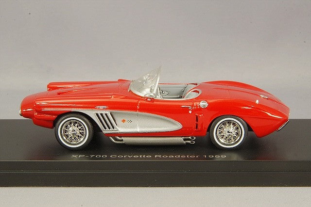NEO NEO46516 1/43 Chevrolet Corvette XP-700 Roadster Concept 1959 Red Silver