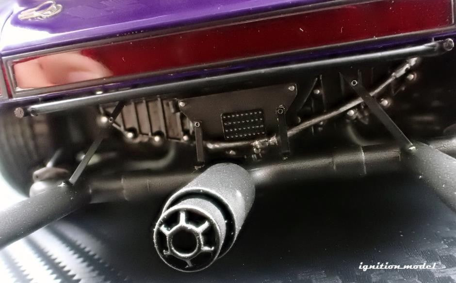 Ignition Model IG3698 1/18 Porsche 911 RWB 930 Purple WORK Meister S1