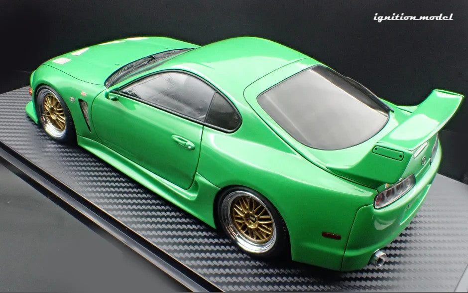 Ignition Model IG3603 1/18 Toyota Supra A80 TRD 3000GT Green Resin
