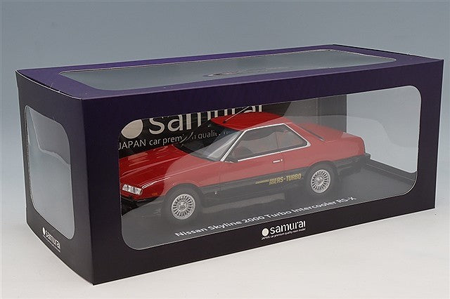 Kyosho Samurai KSR18065R 1/18 Nissan Skyline 2000 Turbo RS-X DR30 1983 Red