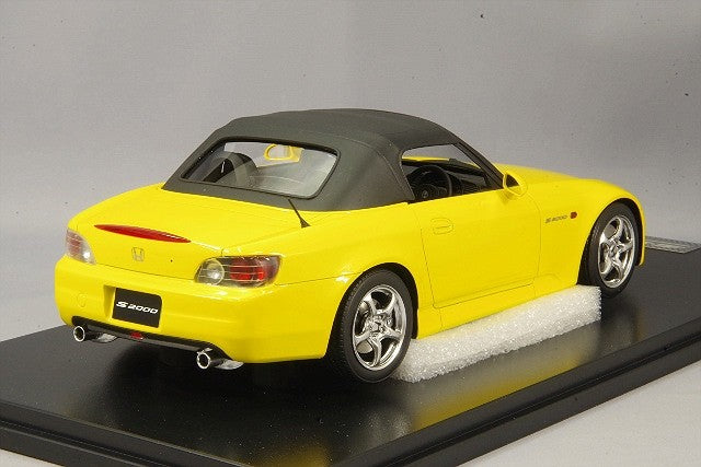 One Model OM17A12-08 1/18 Honda S2000 Roadster Spa Yellow Resin