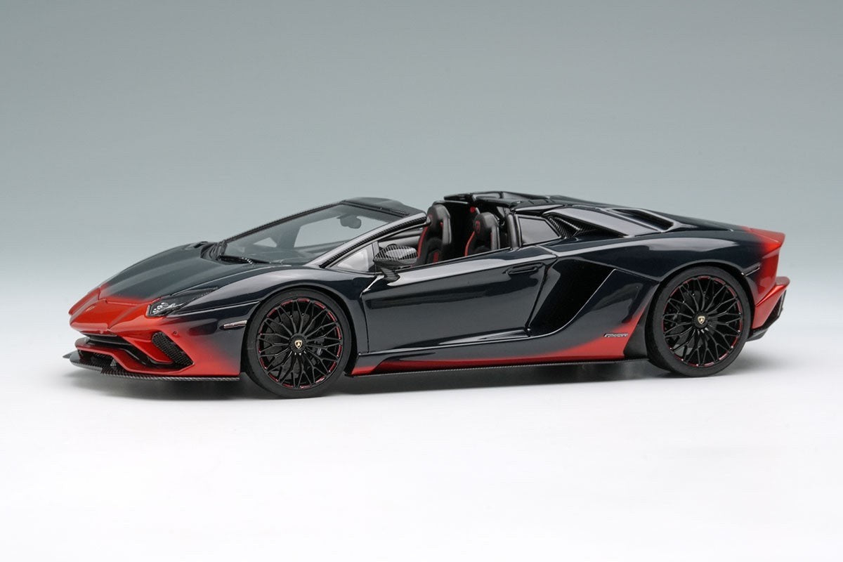 EIDOLON EM767B 1/43 Lamborghini Aventador S Roadster 50th Japan 2018 Rosso