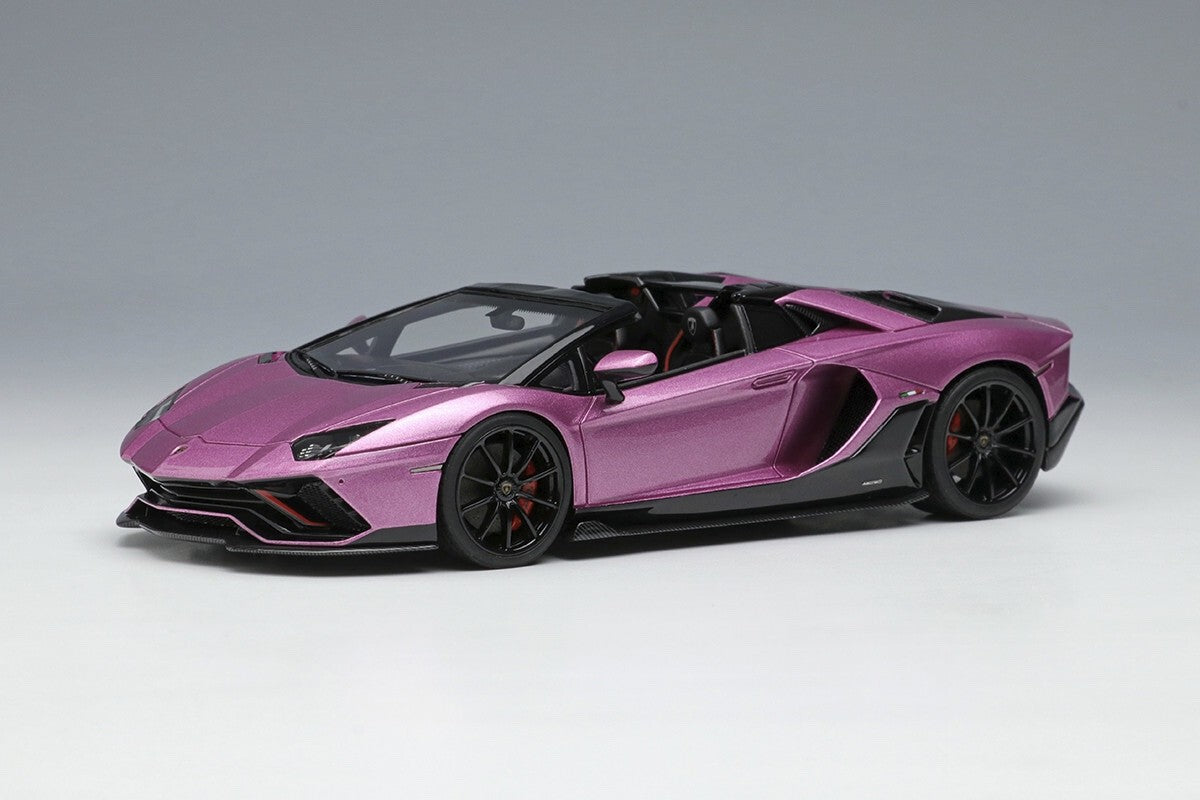 EIDOLON EM638E 1/43 Lamborghini Aventador LP780-4 Ultimae Roadster Viola 30th