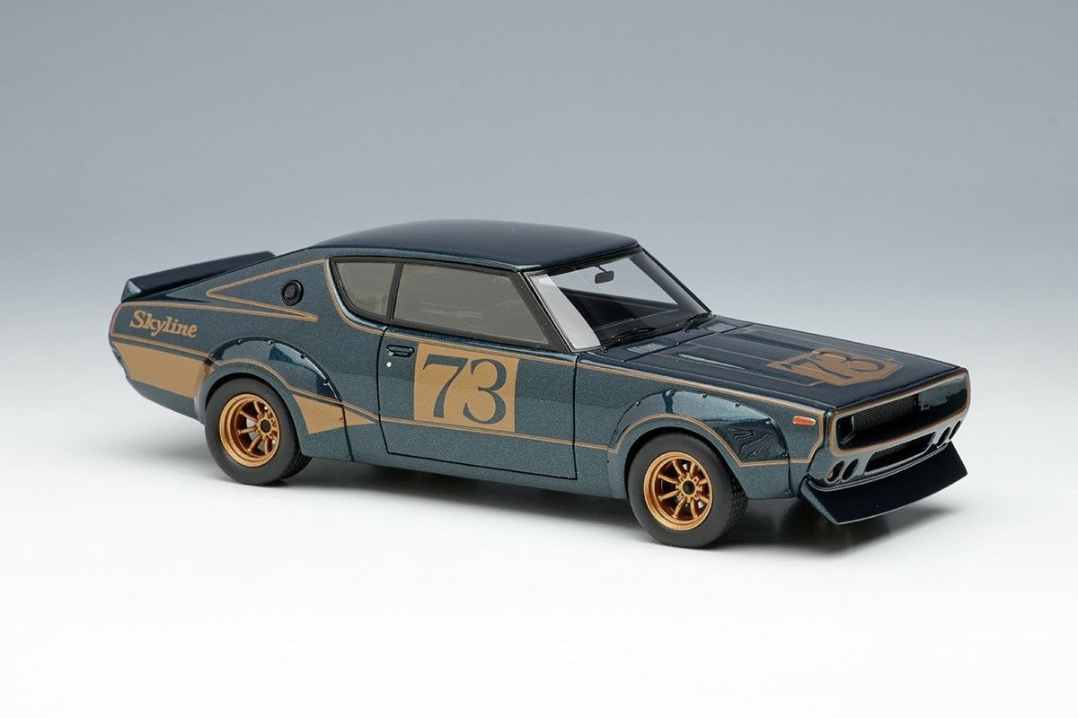 Make Up VISION VM272 1/43 Nissan Skyline GT-R KPGC10 1972 Tokyo Show Green