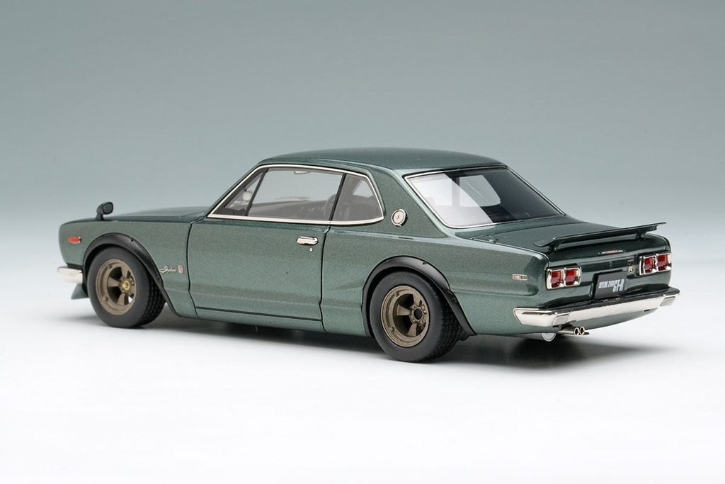 Make Up VISION VM244E 1/43 Nissan Skyline 2000 GT-R KPGC10 1971 Metallic Green