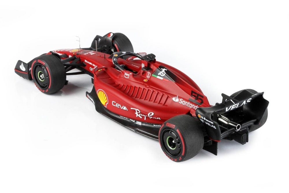 BBR BBRC275B 1/43 Ferrari F1-75 Bahrain GP 2022 C.Sainz 2nd Limited 327pcs