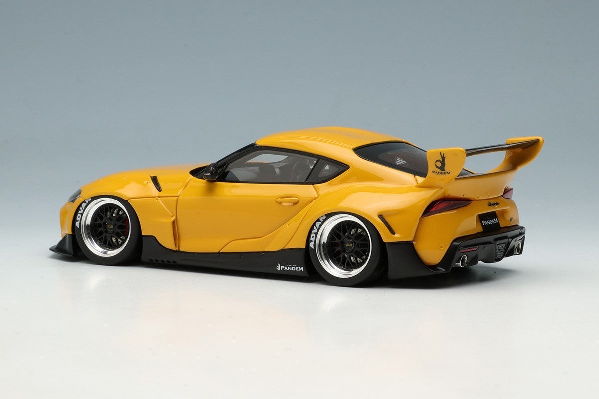 Make Up EIDOLON RB006E 1/43 Pandem GR Supra Ver1 Lightning Yellow 2019