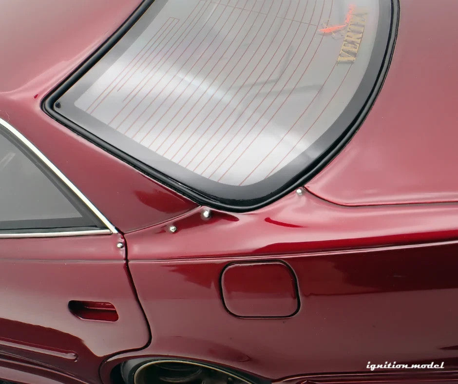 Ignition Model IG3577 1/18 VERTEX Toyota Mark II JZX100 Red Metallic Resin