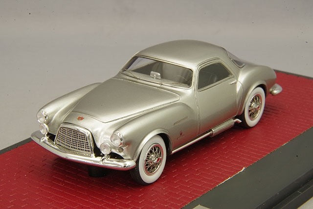 MATRIX MX50403-012 1/43 DeSoto Adventurer I Ghia Concept 1953 Silver Resin