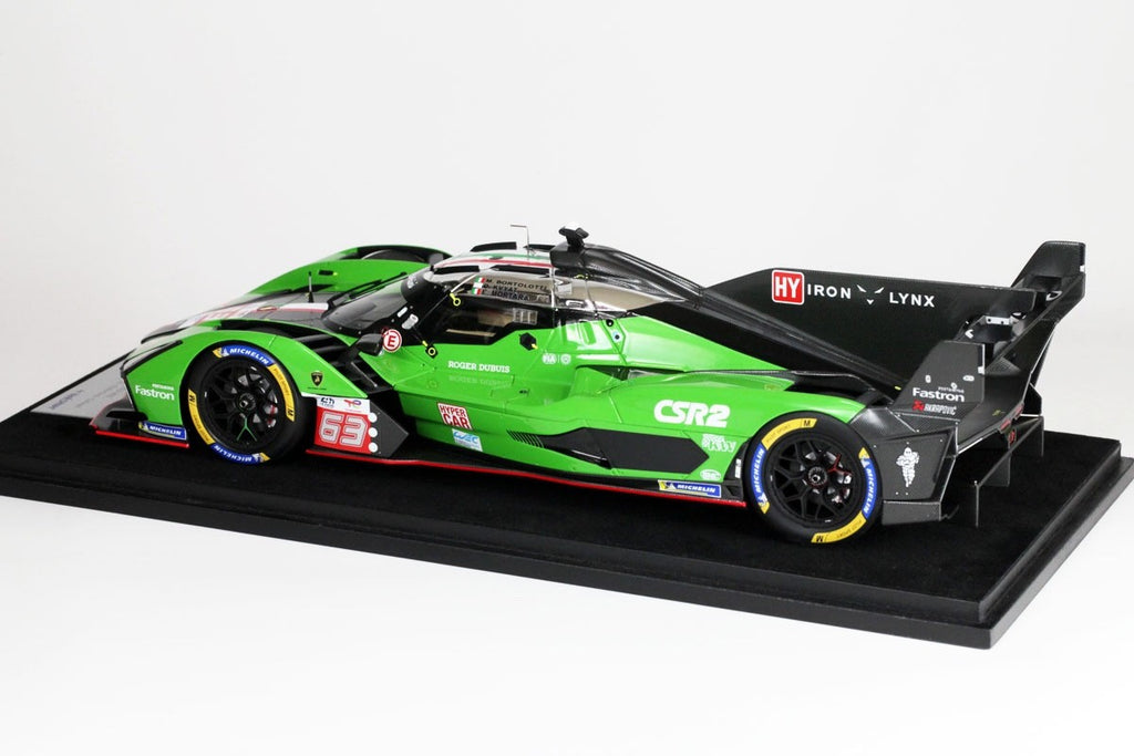 Looksmart LS18026B 1/18 Lamborghini SC63 #63 Le Mans 2024 Bortolotti Resin