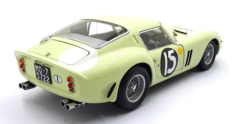 Kyosho KS08438C 1/18 Ferrari 250 GTO 1962 Goodwood #15 Light Green Die-Cast Mode