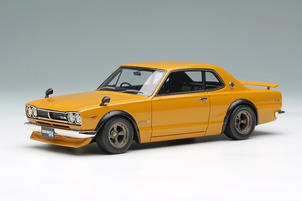 Make Up VISION VM244C 1/43 Skyline 2000 GT-R KPGC10 1971 Brown with Spoiler