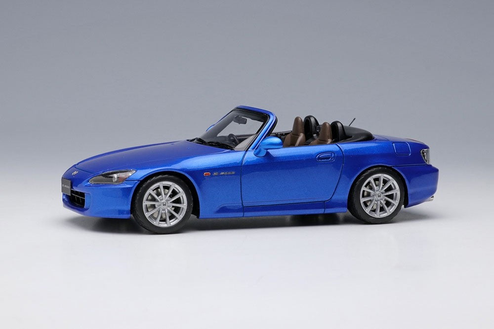 Make Up EIDOLON EM677A 1/43 Honda S2000 AP2 2005 Bermuda Blue Pearl Resin
