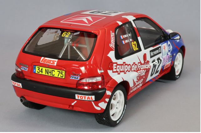 OttO OTM978 1/18 Citroen Saxo VTS 2000 RAC Rally #62 Multi Color