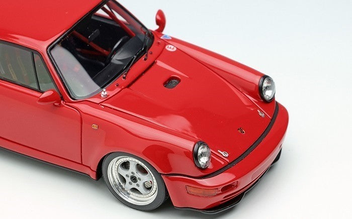 Make Up VISION VM162A 1/43 Porsche 911 964 Carrera RSR 3.8 Guards Red 1993