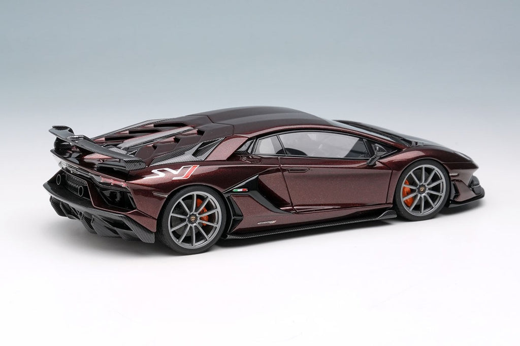 EIDOLON EM513J 1/43 Lamborghini Aventador SVJ 2018 Nireo Marrone Eklipsis Resin