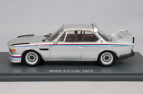 Schuco PRO.R43 SC450936400 1/43 BMW 3.0 CSL 1973 Silver Resin