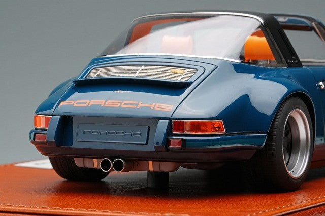EIDOLON EML212E 1/18 Singer 911 (964) Targa Resistance Blue Limited 60pcs