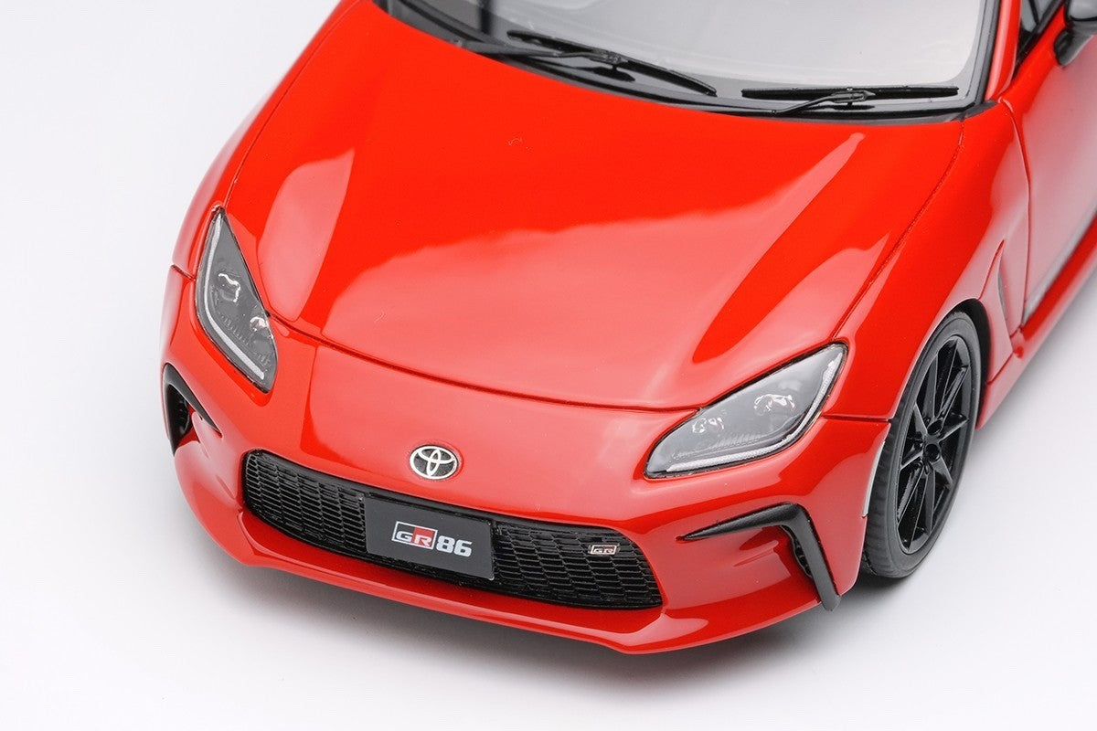 Make Up EIDOLON EM752A 1/43 Toyota GR86 40th Anniversary Limited Spark Red