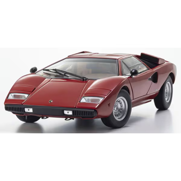 Kyosho KS08321RT 1/18 Lamborghini Countach LP400 Red Diecast