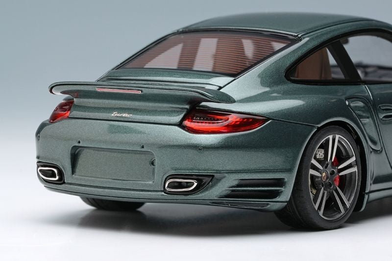 Make Up Eidolon EM619E 1/43 Porsche 911 (997.2) Turbo 2010 Malachite Green