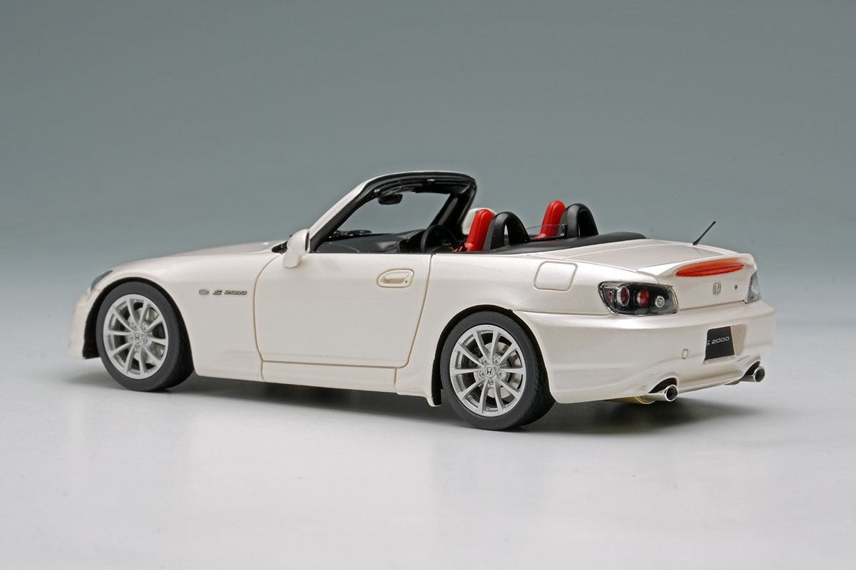Make Up EIDOLON EM729B 1/43 Honda S2000 20th AP2 Platinum White Pearl